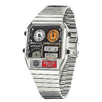 Reliable SANDA Digital Watch, Silver White — Ideal for Gaming & Entertainment
