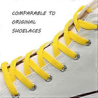 120cm Flat Trainers Shoelaces 2 Pairs 8mm Wide for Sneakers Gift Shoe Laces