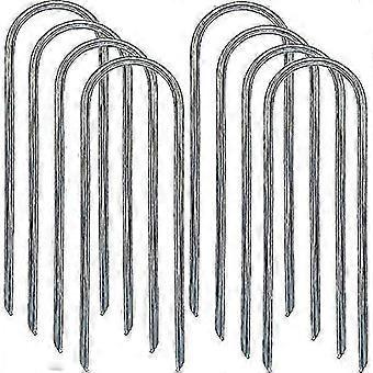 Heavy-Duty U-Shaped Trampoline Anchors
