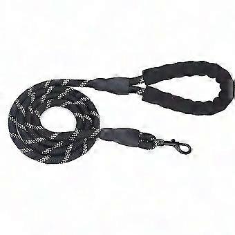 Guinzaglio per cani in nylon riflettente durevole con cinghie robuste per animali domestici a passeggio