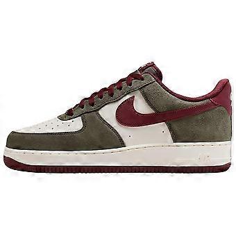 Nike Air Force 1 Low '07 LV8 Cargo Khaki Pale Ivory Dark Team Red FQ8714-302