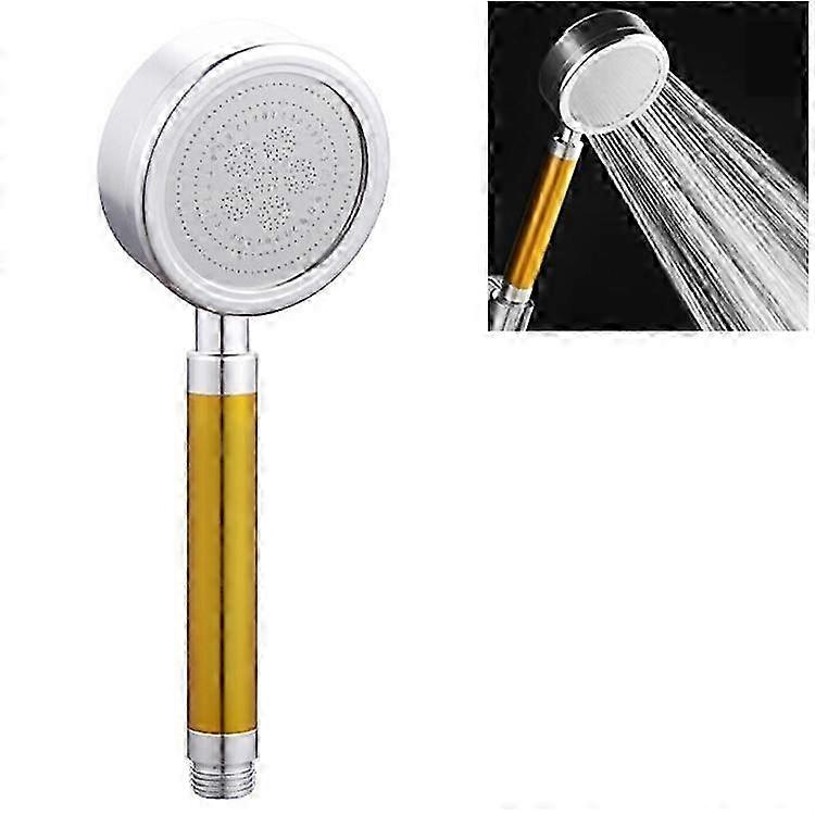 Round Aluminium Handheld Shower High Pressure