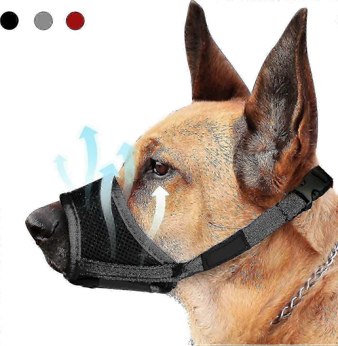 Air Mesh Drinkable Dog Muzzle