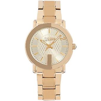 Jean paul gaultier lady Watch for Women Analog Quartz with Stainless Steel Bracelet in Gold Plated 8502302