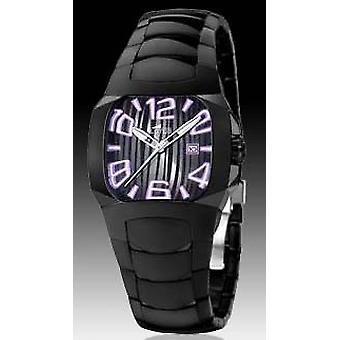 Lotus-Code Quarz Analog Frau Uhr mit 15513/4 Edelstahl Armband
