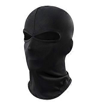 Balaclava Face Mask Dustproof Breathable Full Cover Sun Protection Quick Black