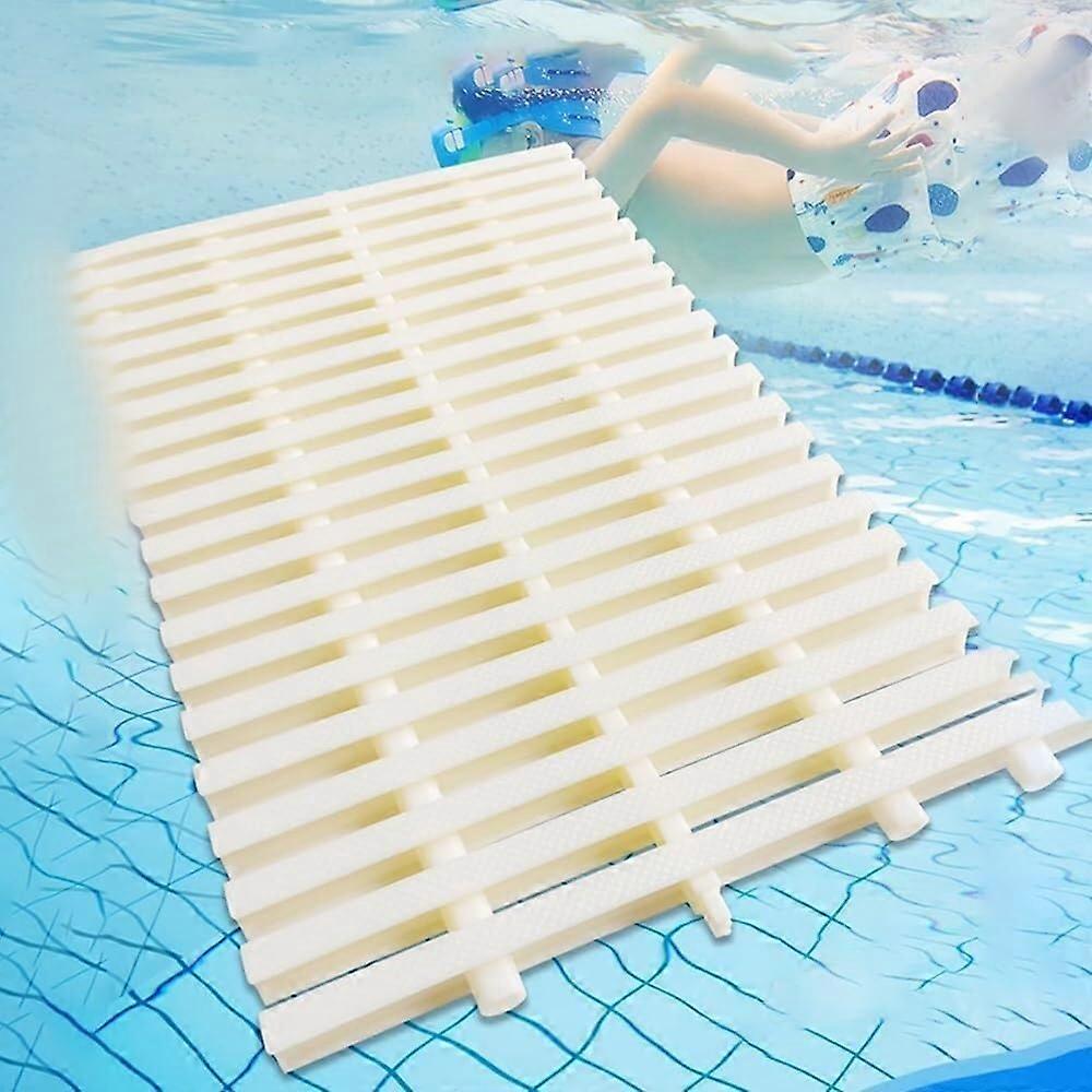 20cm White Swimming Pool Grating Replacement, Precise Fit Pool Gutter Cover for Easy Maintenance