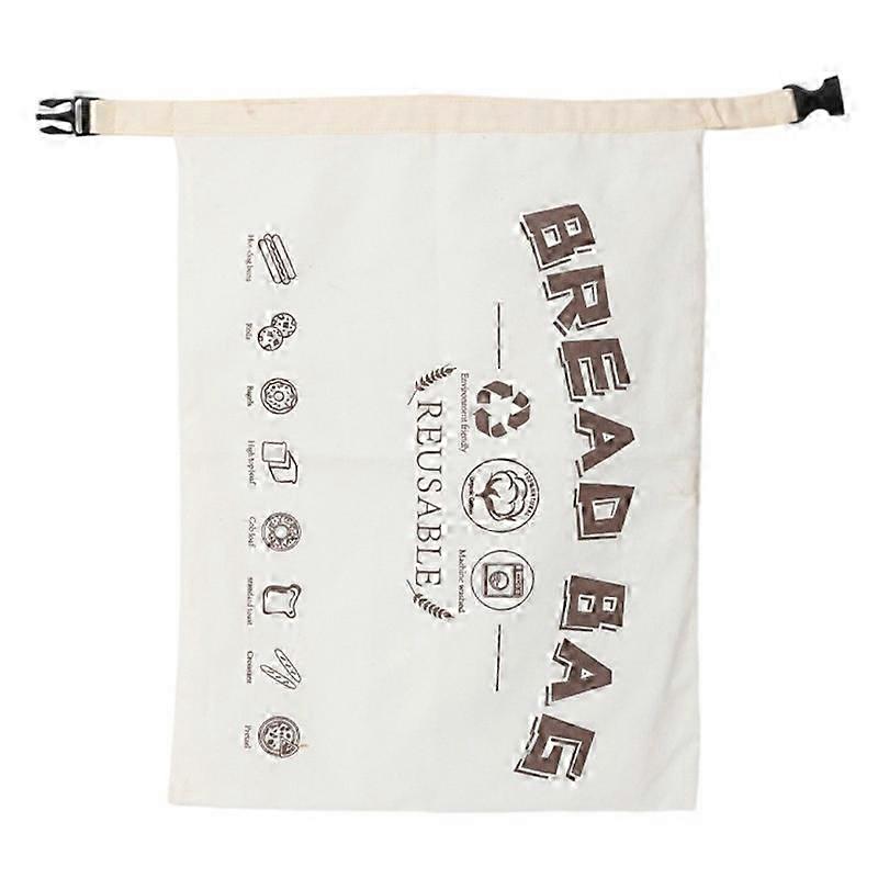 Extra Large Beeswax Linen Cotton Bread Bag
