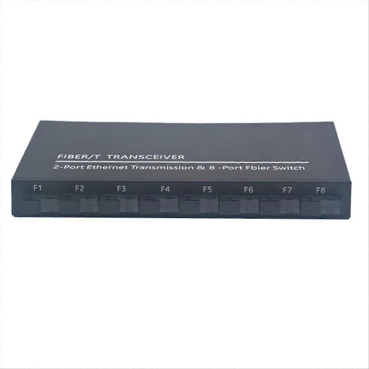 Gigabit Ethernet Switch Fiber Optical Switch EU Plug