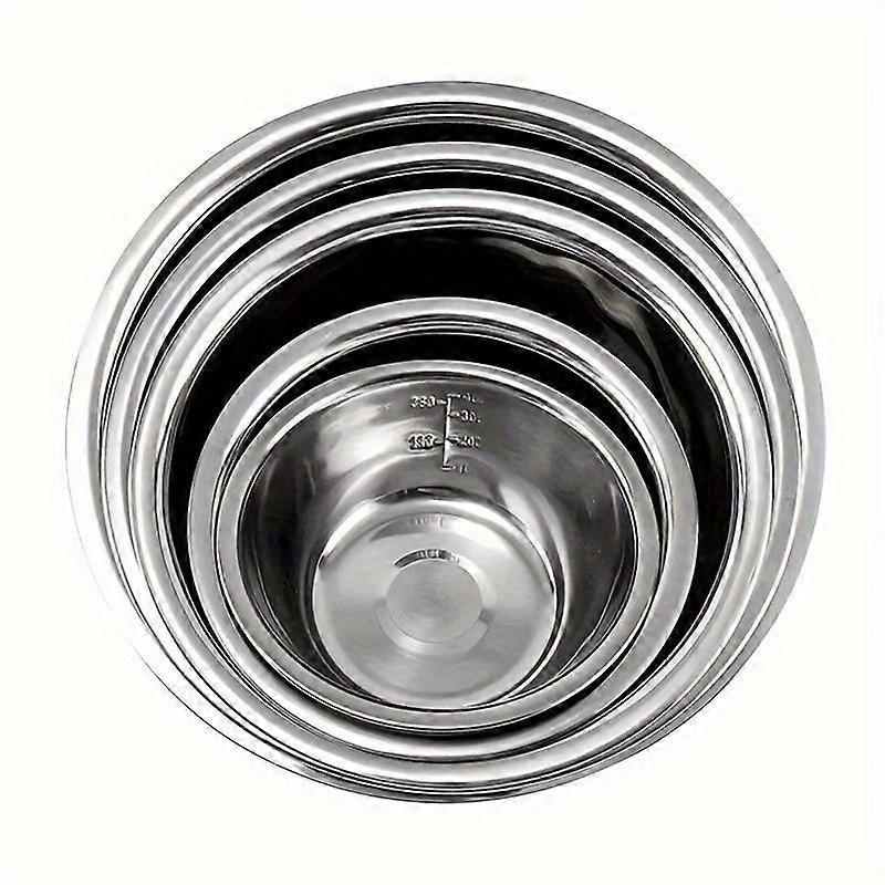 Rust Resistant Stainless Mixing Bowls Set