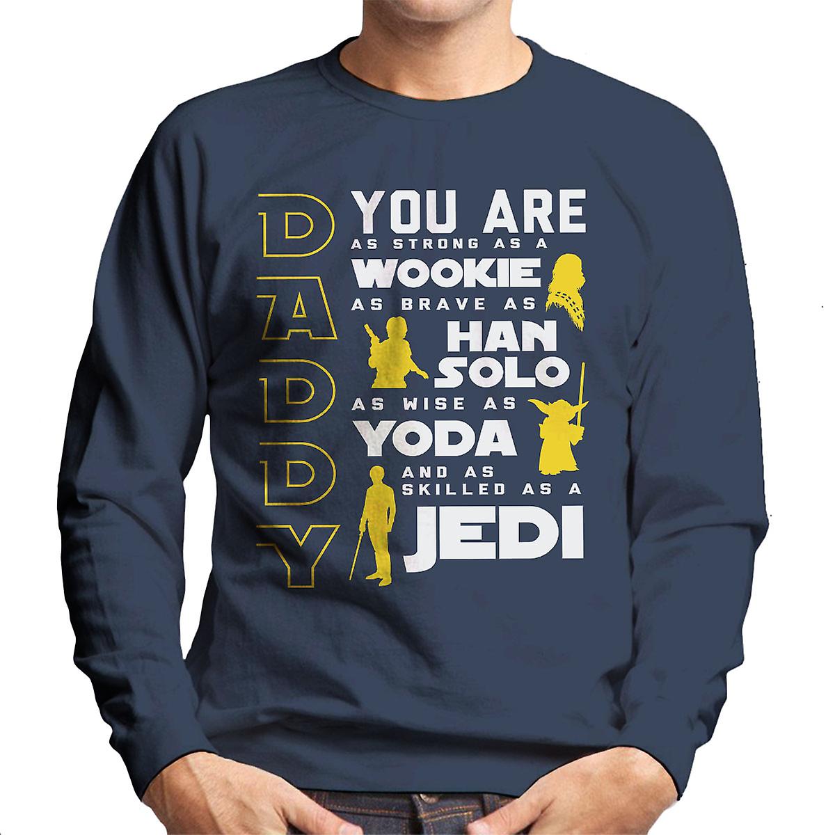 Pappa fedre dag Star Wars attributter menns Sweatshirt