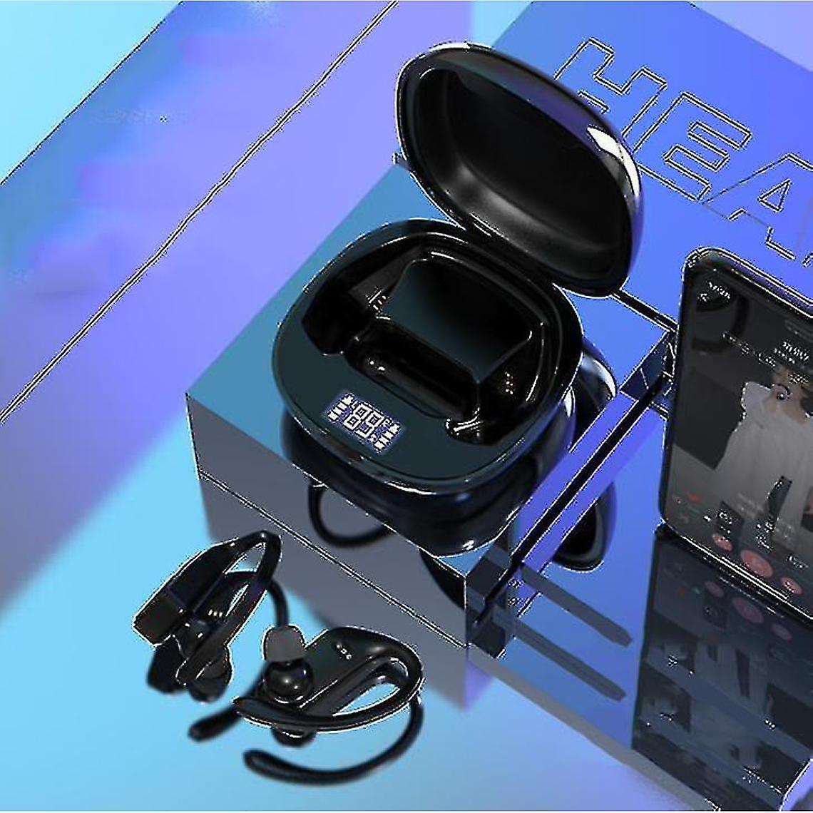 Wireless Bluetooth Headset With Led Monitor