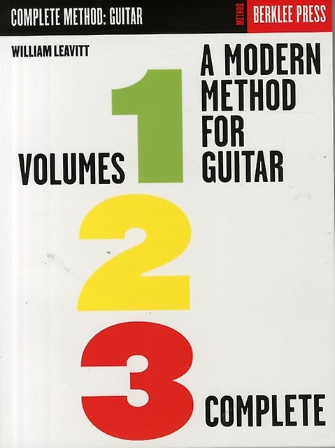 A Modern Method For Guitar  Volumes 1 2 3 Comp. by William Leavitt Book Book