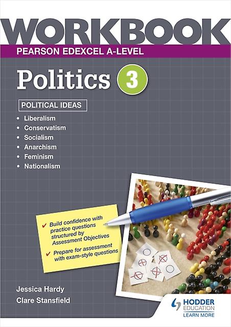 Pearson Edexcel Alevel Politics Workbook 3 Political Ideas by Clare Stansfield Paperback Book