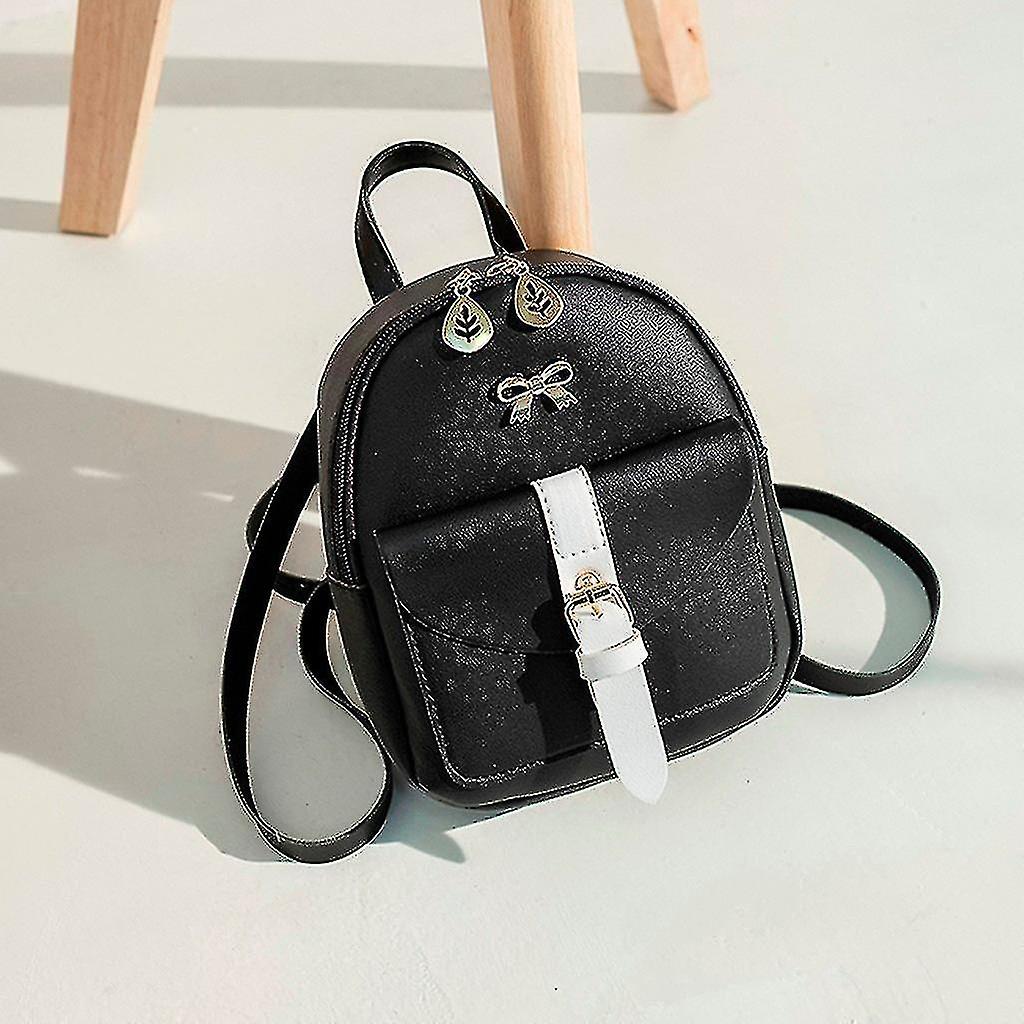 Women's Mini Backpack Luxury Pu Leather Kawaii Backpack Cute  Ful