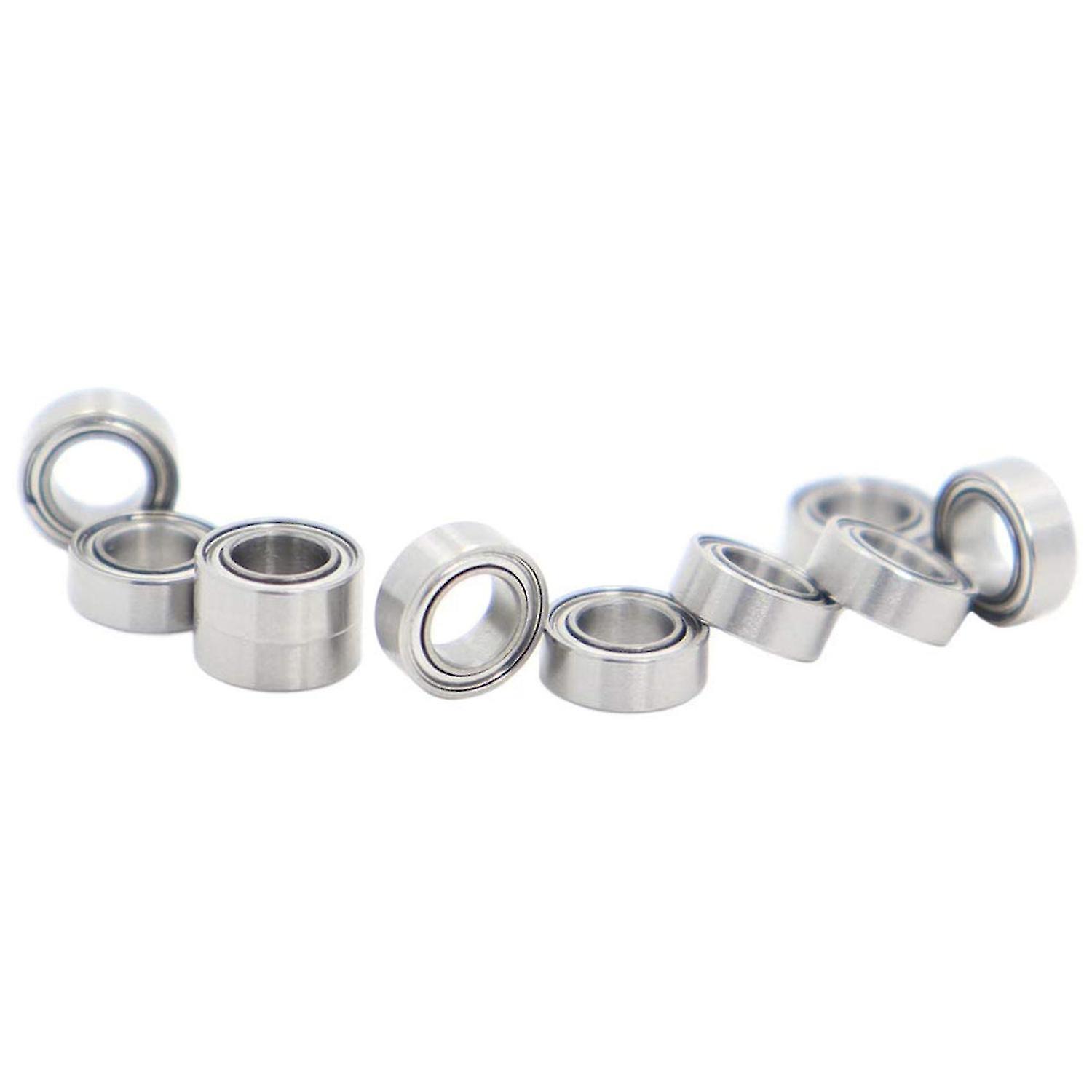 Pack Of 10 Smr74zz Abec-9 Stainless Steel Ball Bearings 4x7x2.5mm High-speed Mobile Phone Bearings