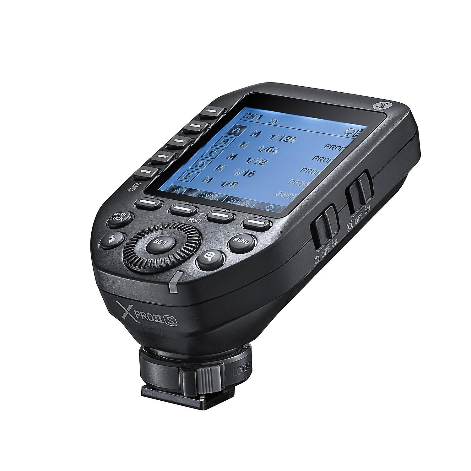 Godox XPROII-S 2.4G Wireless Flash Trigger Transmitter TTL Autoflash 1/8000s HSS Large LCD Screen 32