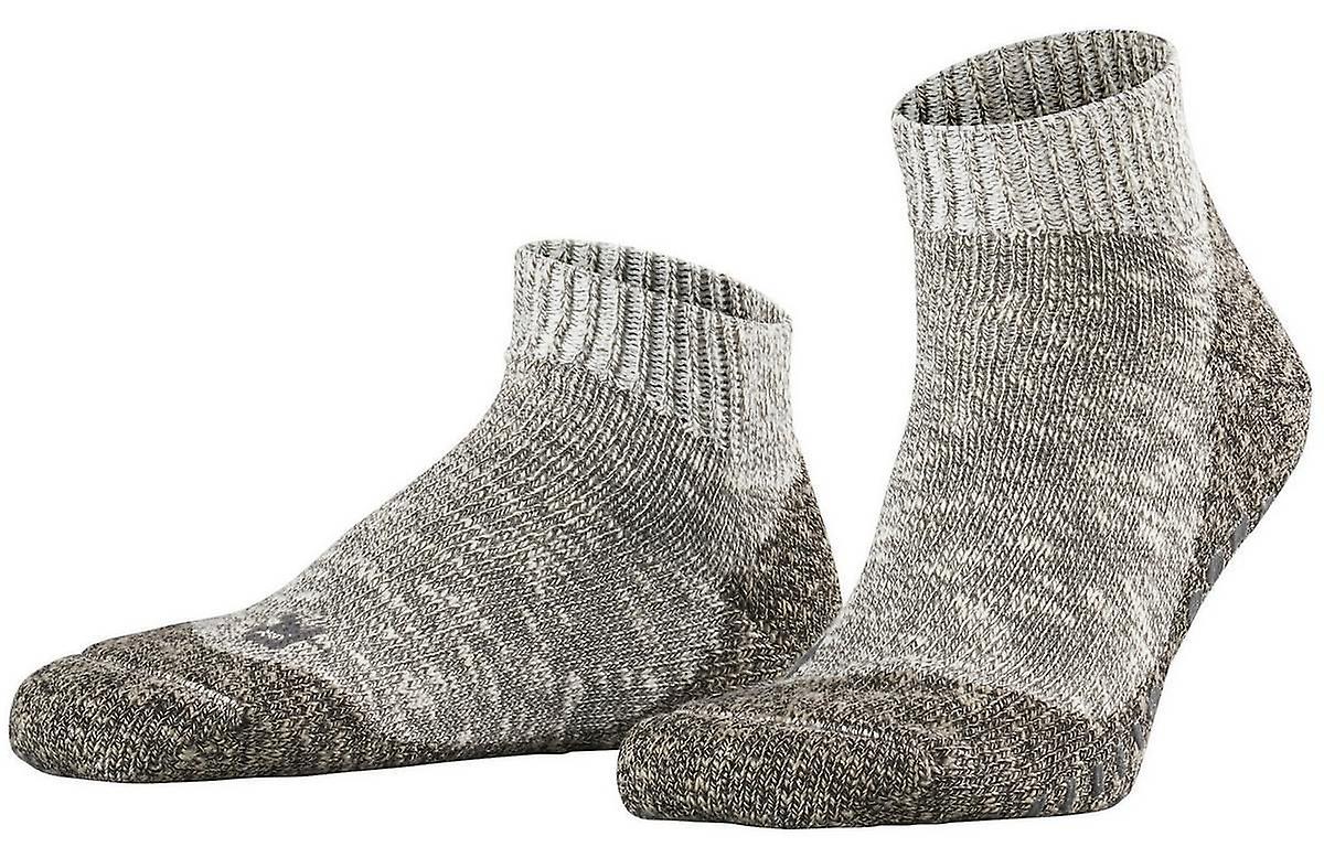 Falke Lodge Homepad Slipper Socks - Light Grey Melange