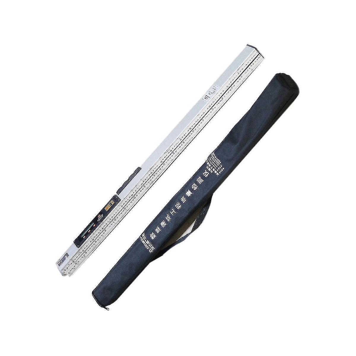 Digital Display Ruler 2 Horizontal Ruler Engineering Detection Ruler Tool Can Be Folded