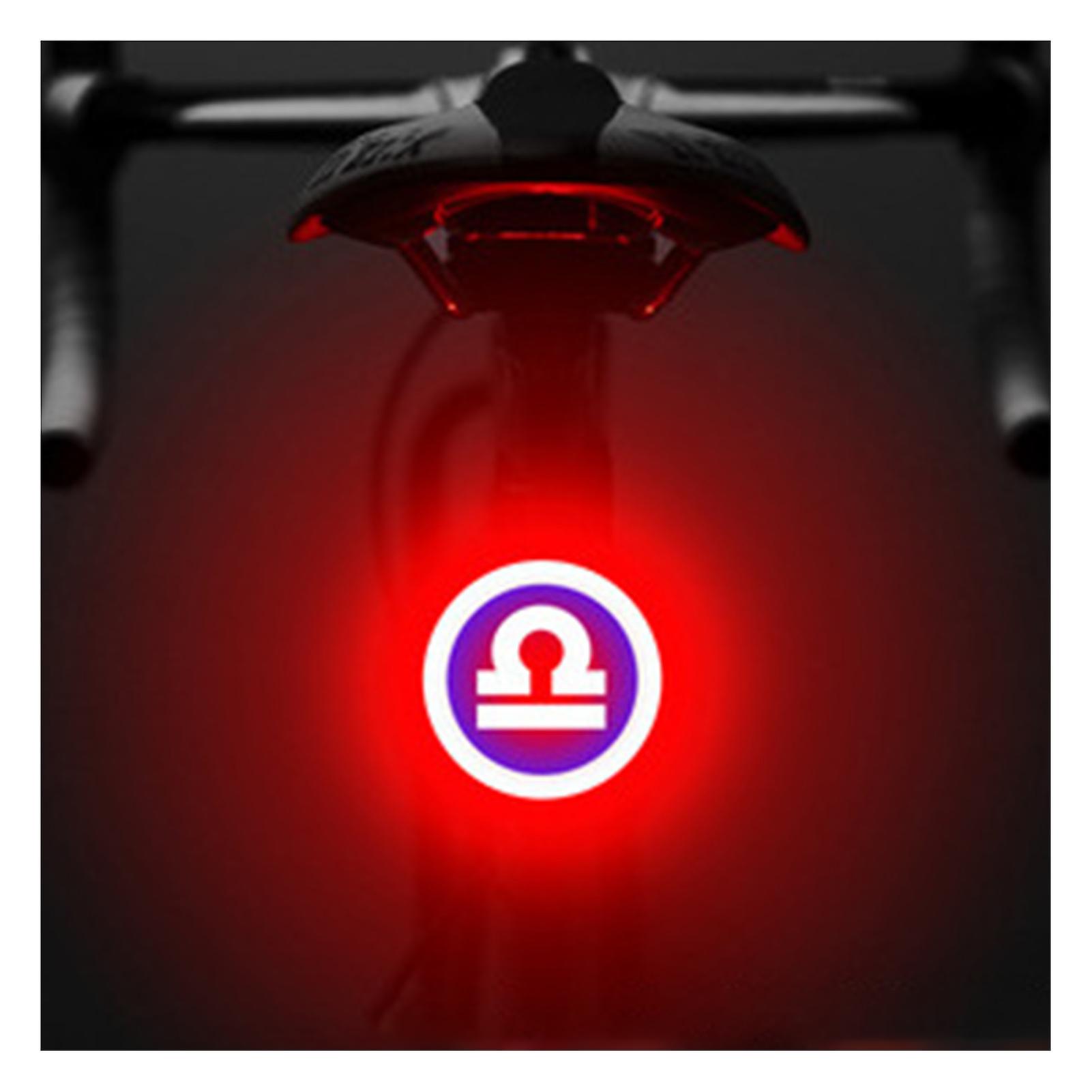 LED-pyörän takavalo yöajoon ladattava pyörä takana pyöräilykevyt pyörä ratsastustyökalut