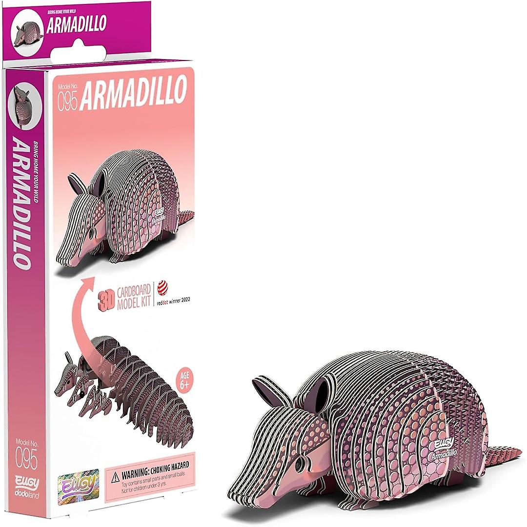 EUGY Armadillo 3D Craft Kit