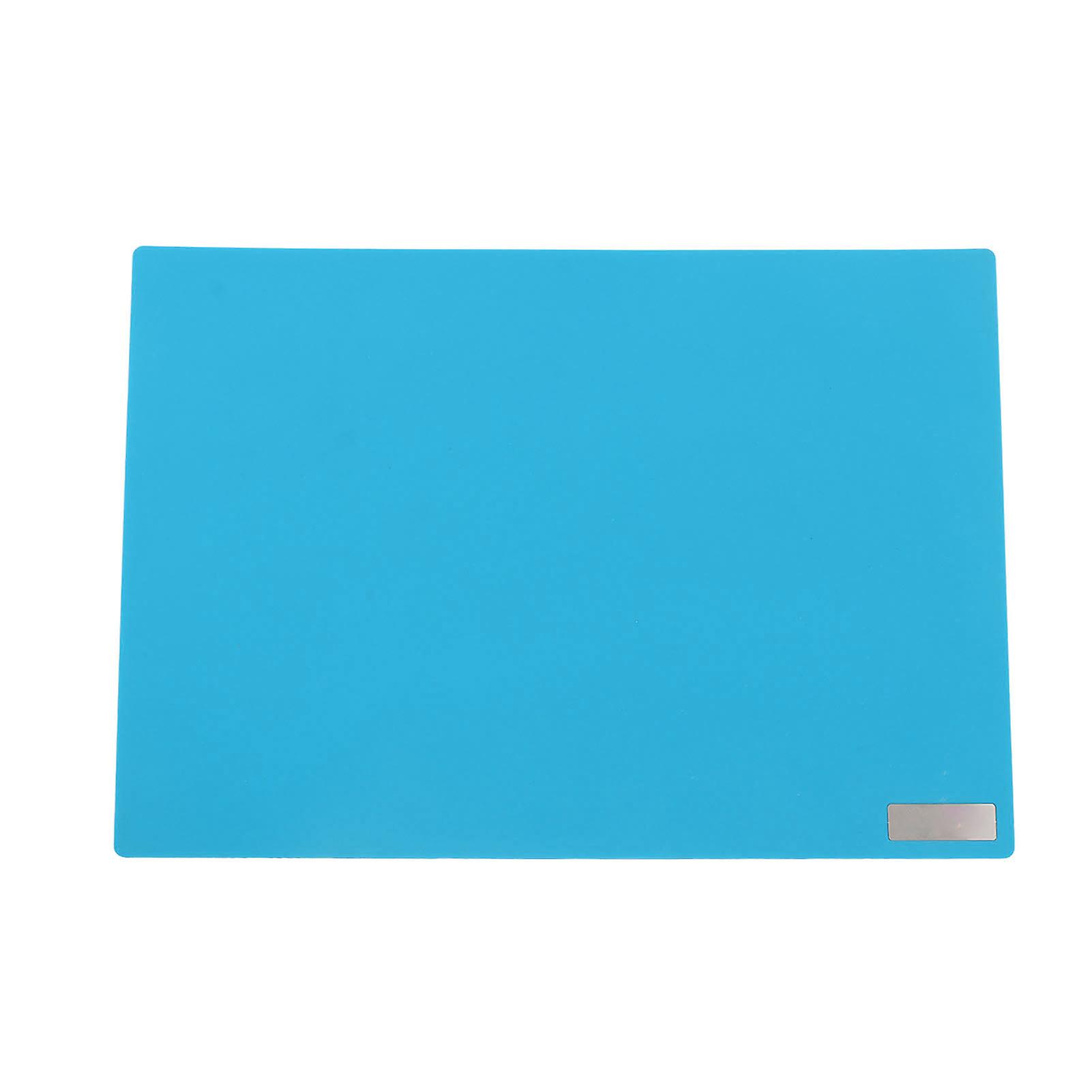 Silicone Soldering Mat Computer Phone Repair High Temperature Resistant Silicone Insulation Soldering Pad 500x350x5.7mm Light Blue