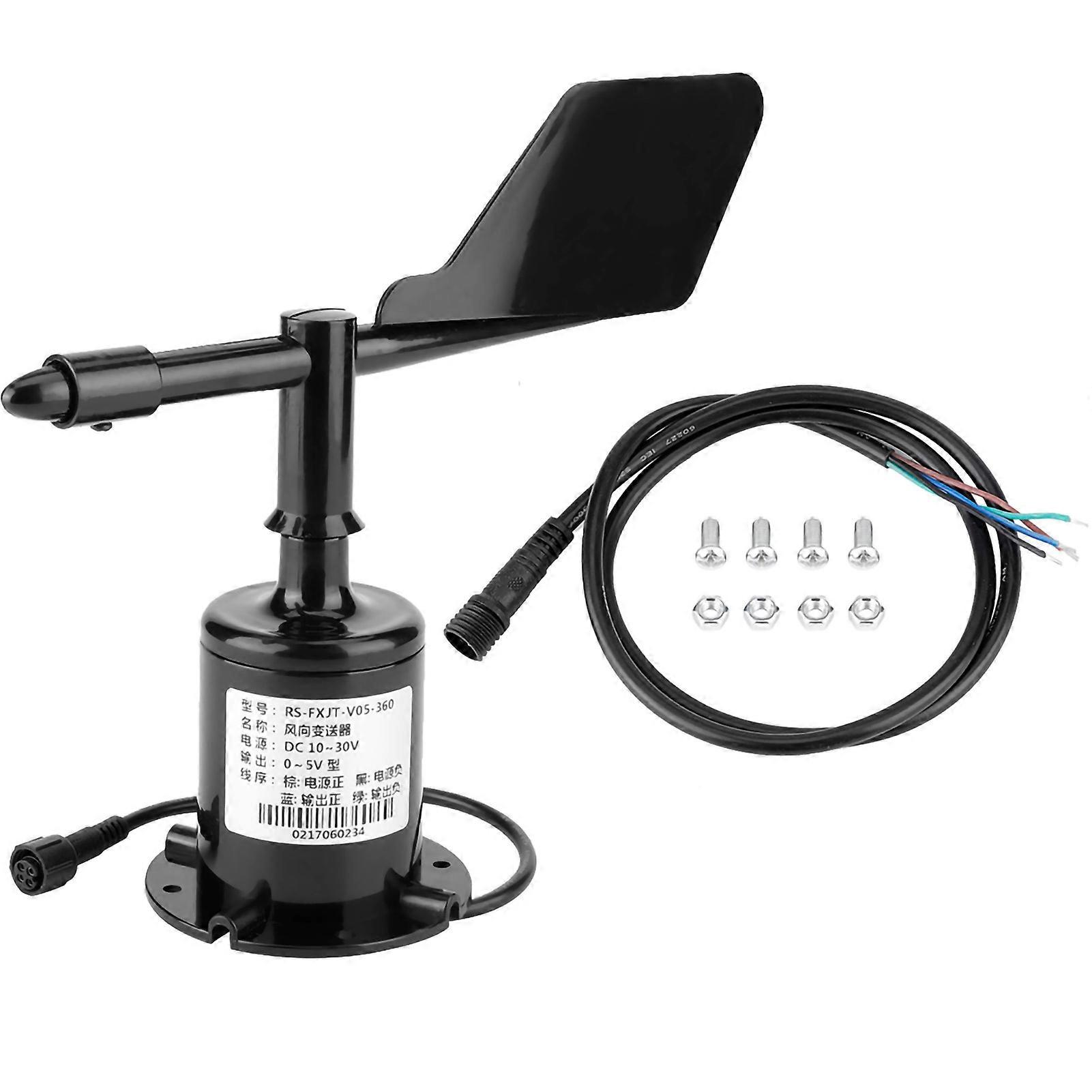 Environmental Signal Output 0‑5V 360 Degrees Transmitter Wind Direction Sensor Anemorumbometer