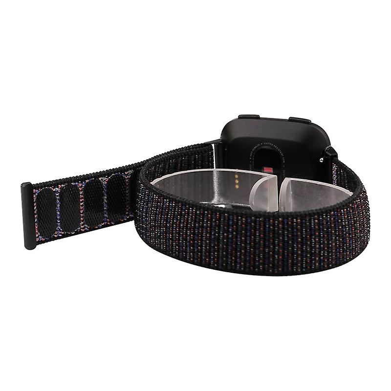 Magnetic Nylon Watch Strap Replacement for Fitbit Versa