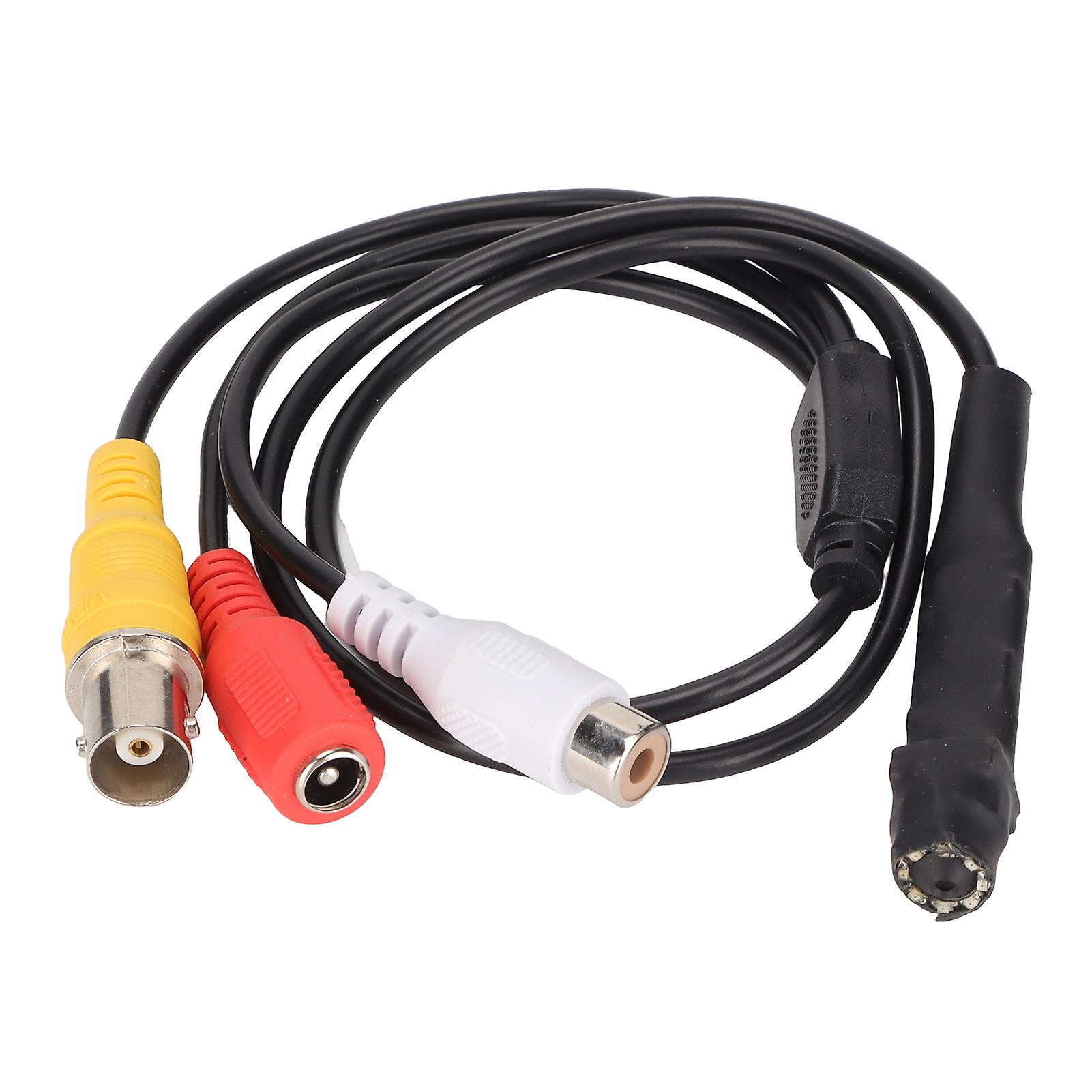 Mini Security Camera: 1000TVL AHD2.0, 8-LED Night Vision for Indoor Monitoring (PAL Standard)