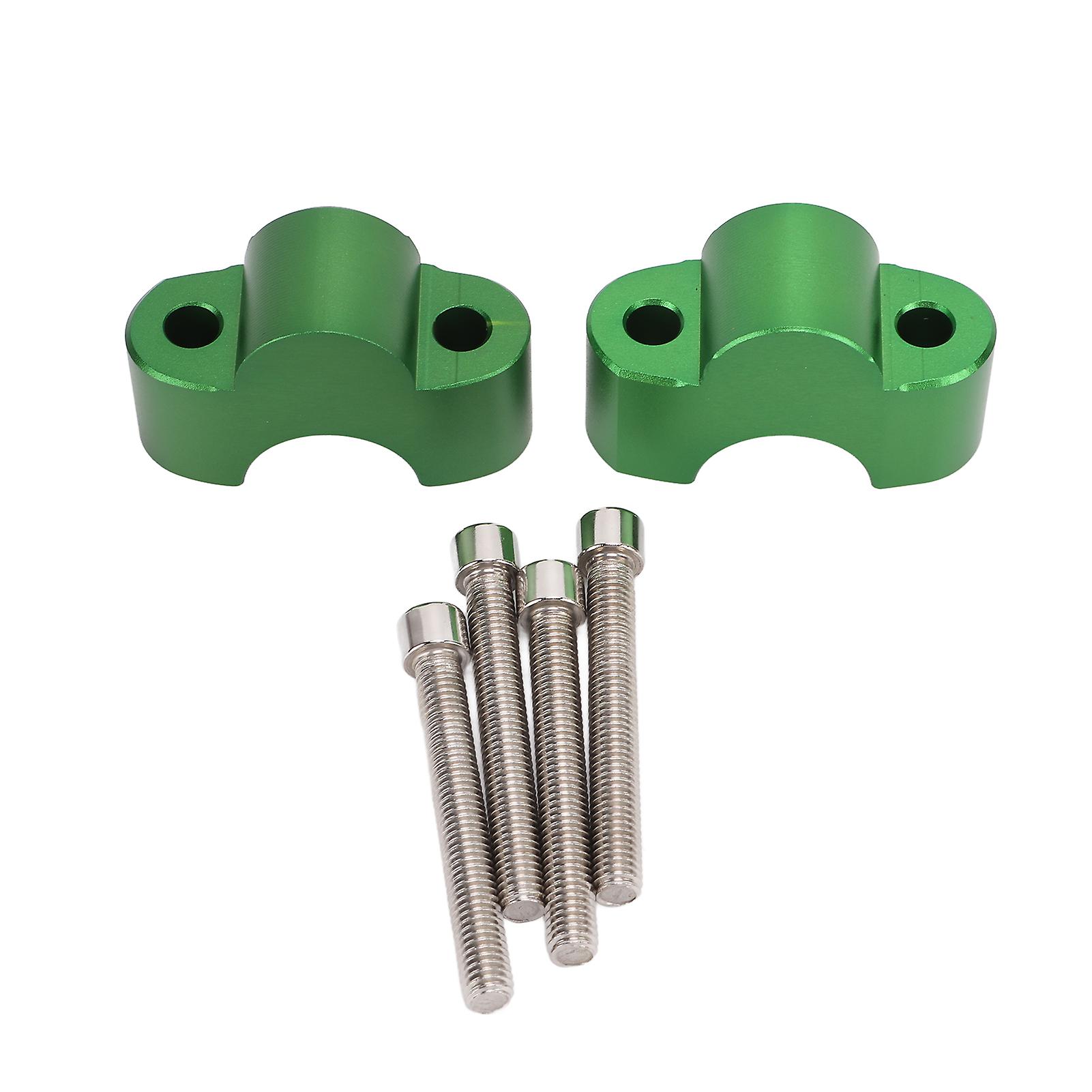 Handlebar Adapter,Pair Motorcycle Handlebar Clamp Adjustable Handlebar Riser Handlebar Riser Mount Elevated Design