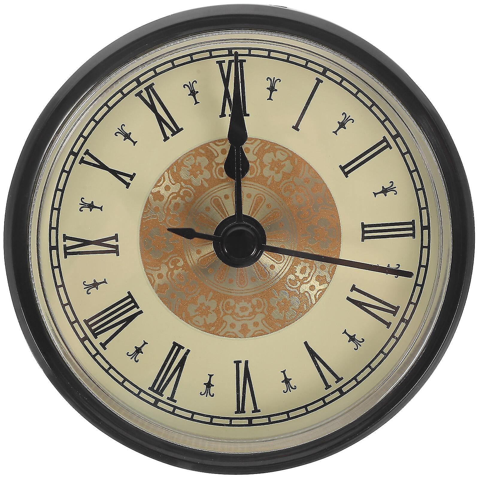 Replacement Clock Insert Clock Part Clock Insert Vintage Clock DIY Clock Movement Insert