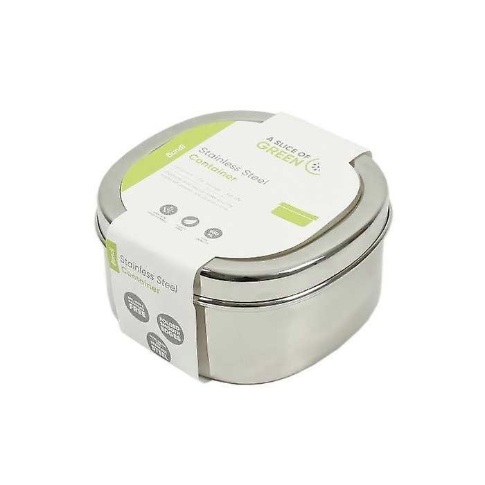 Bundi - Square Stainless Steel Container 650ml
