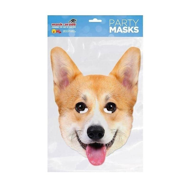 Royal Corgi Card Mask Corgi01