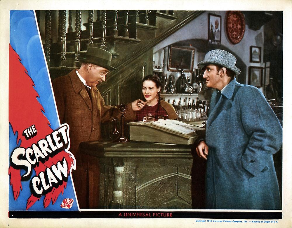 The Scarlet Claw Poster