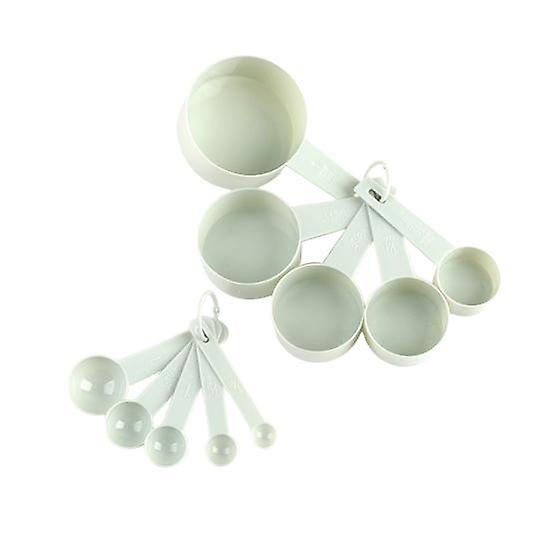 10Pcs Measuring Spoon Comfortable Grip Multifunctional Measuring Cup Easy to Clean Measurement Tools