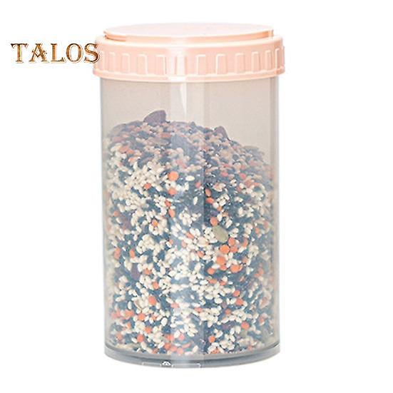550/1100ML Food Storage Jar Transparent Good Seal Dustproof Moisture-proof Condiment Container with Lid Candy Grains Nuts Rice Beans Storage