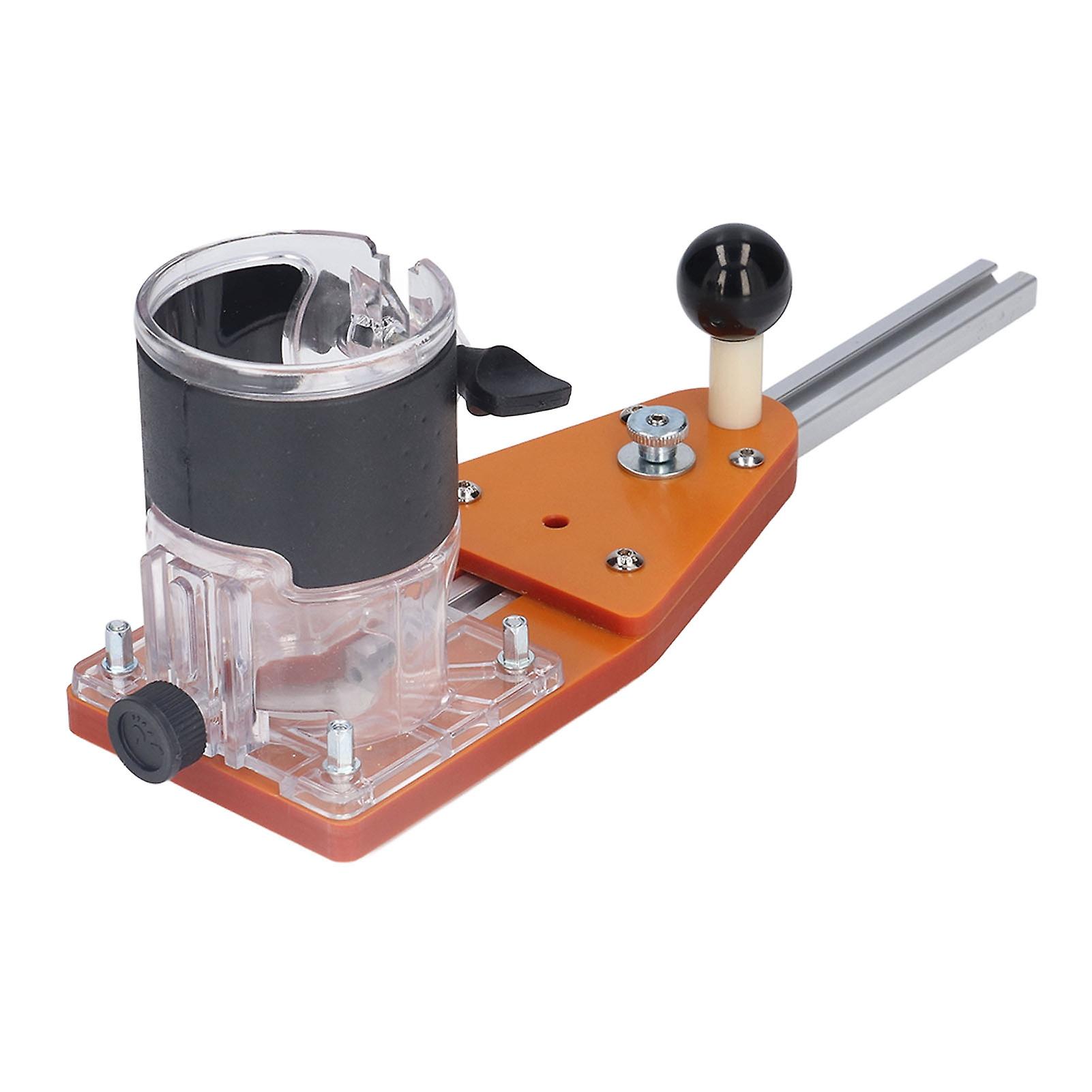 Saw Plate Rip Guide System Cutting Accessory Tool Set Kit for Slotting Chamfering 