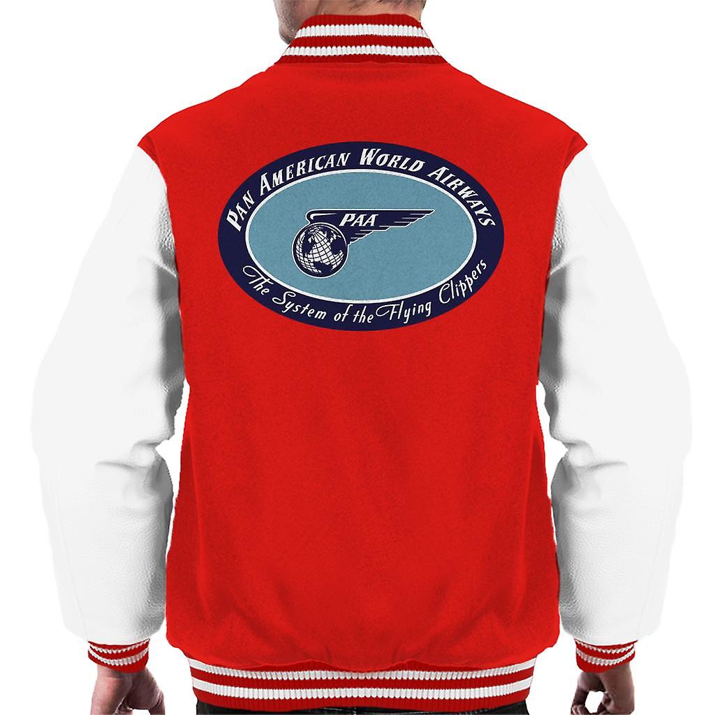 Pan Am The System Of The Flying Clippers Men's Varsity Jacket