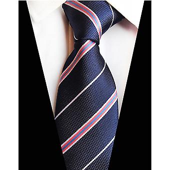 8cm Check Yellow Beige Jacquard Woven 100% Silk Men's Ties Tie Floral Plaid Striped Ties for Men Wedding Suit Business Party