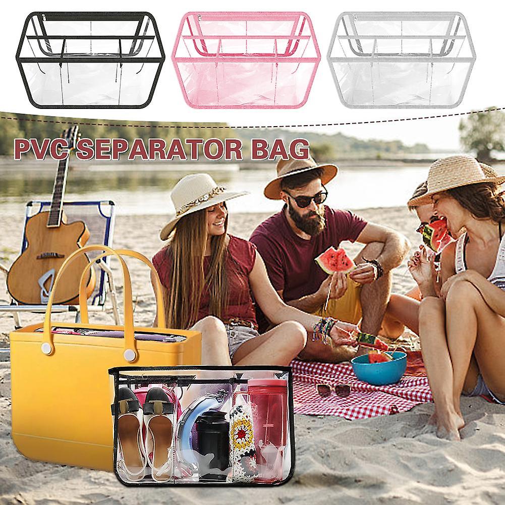 Beach Bag PVC Thickened Partition Bag Storage Bag