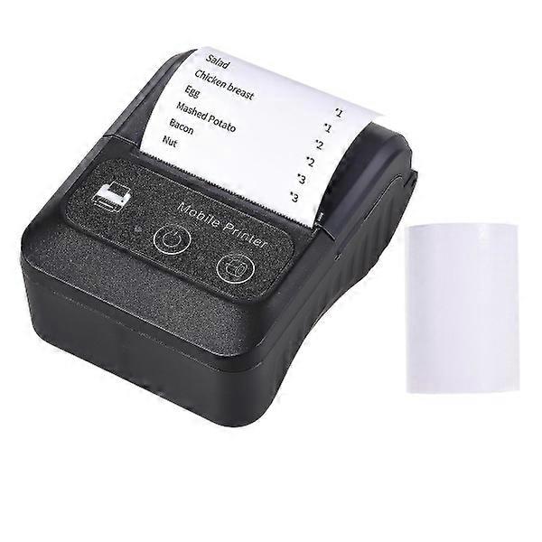 Portable thermal receipt printer Wireless Bt Mini receipt receipt Pos Mobile printer. Esc/pos compatible with Android Ios Windows