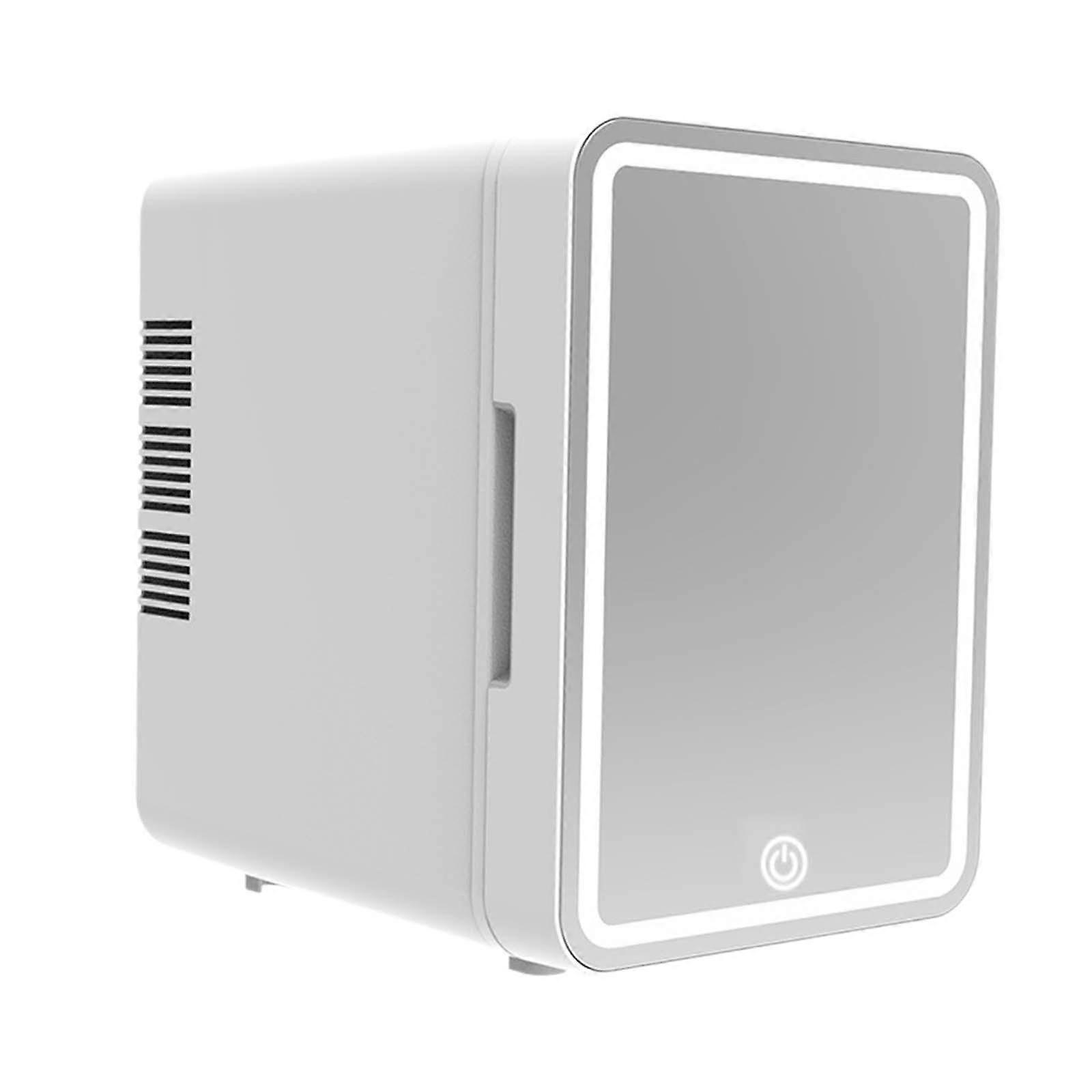 Mini Fridge 4L Multifunction Food Portable Cooling for Home Dorm Room Office White