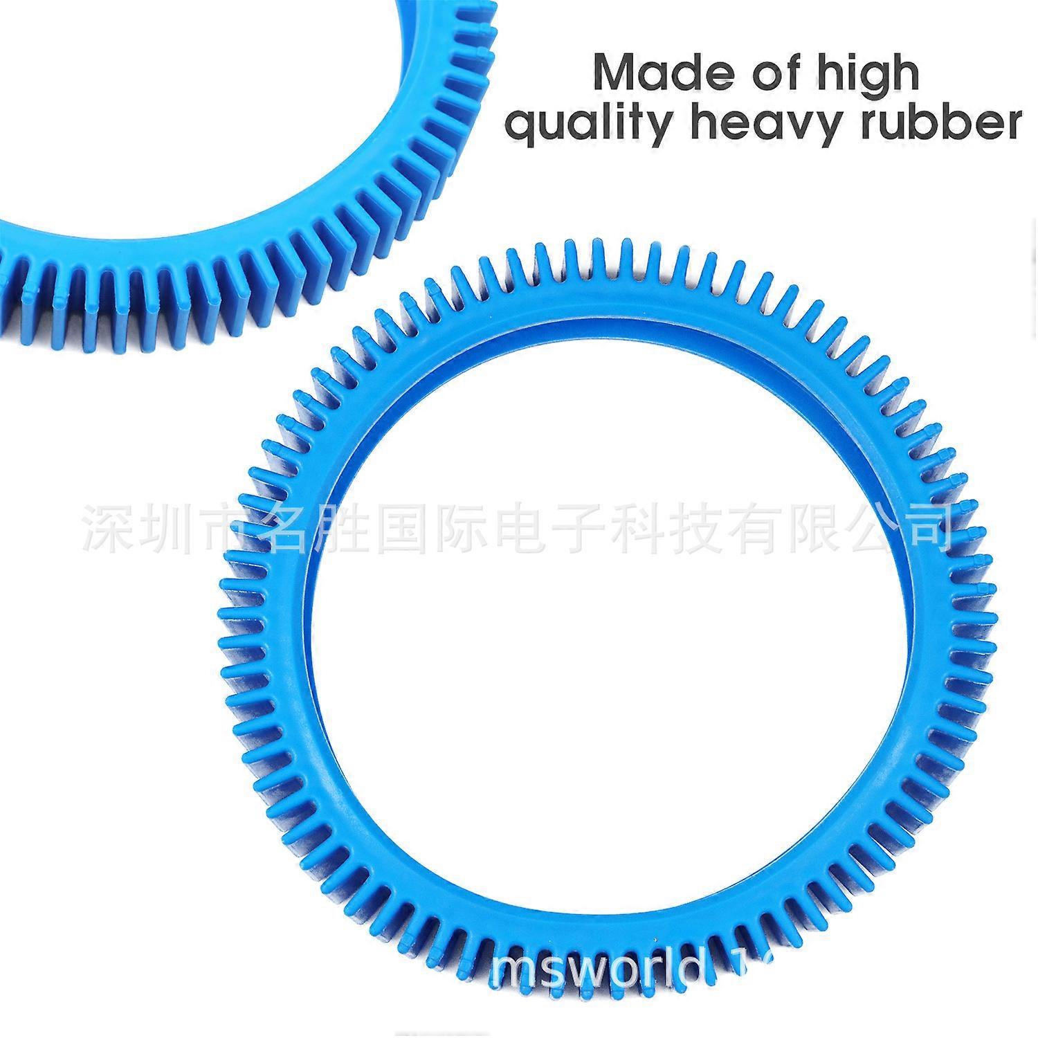 2 Pcs Pool Cleaner Tires Pool Cleaning Machine Accessory Pool Tire Replacement Parts Rear Tire