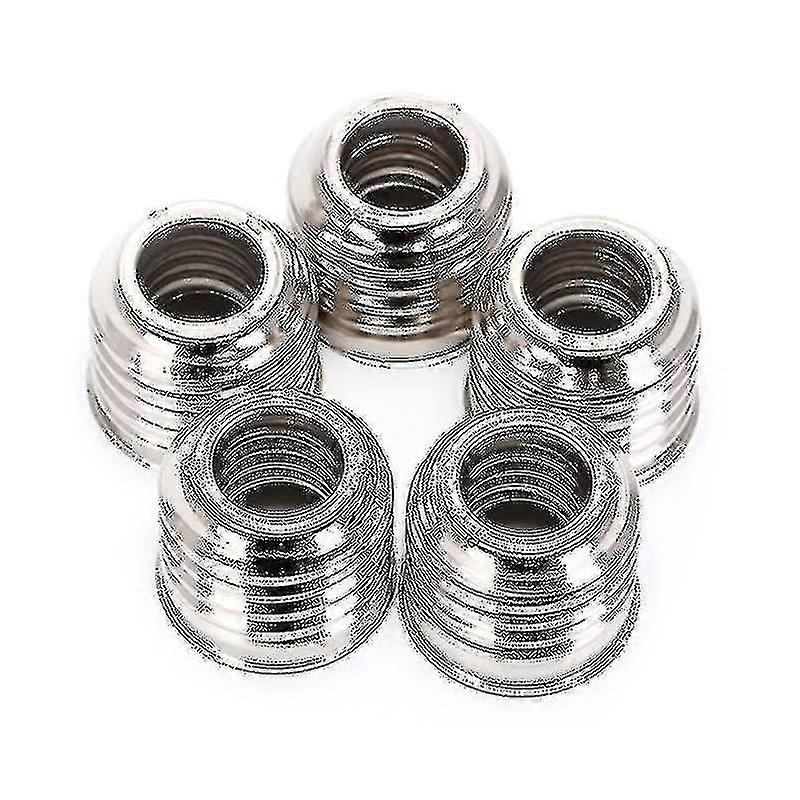 Lot de 5 adaptateurs de douilles de lampe E27 vers E14