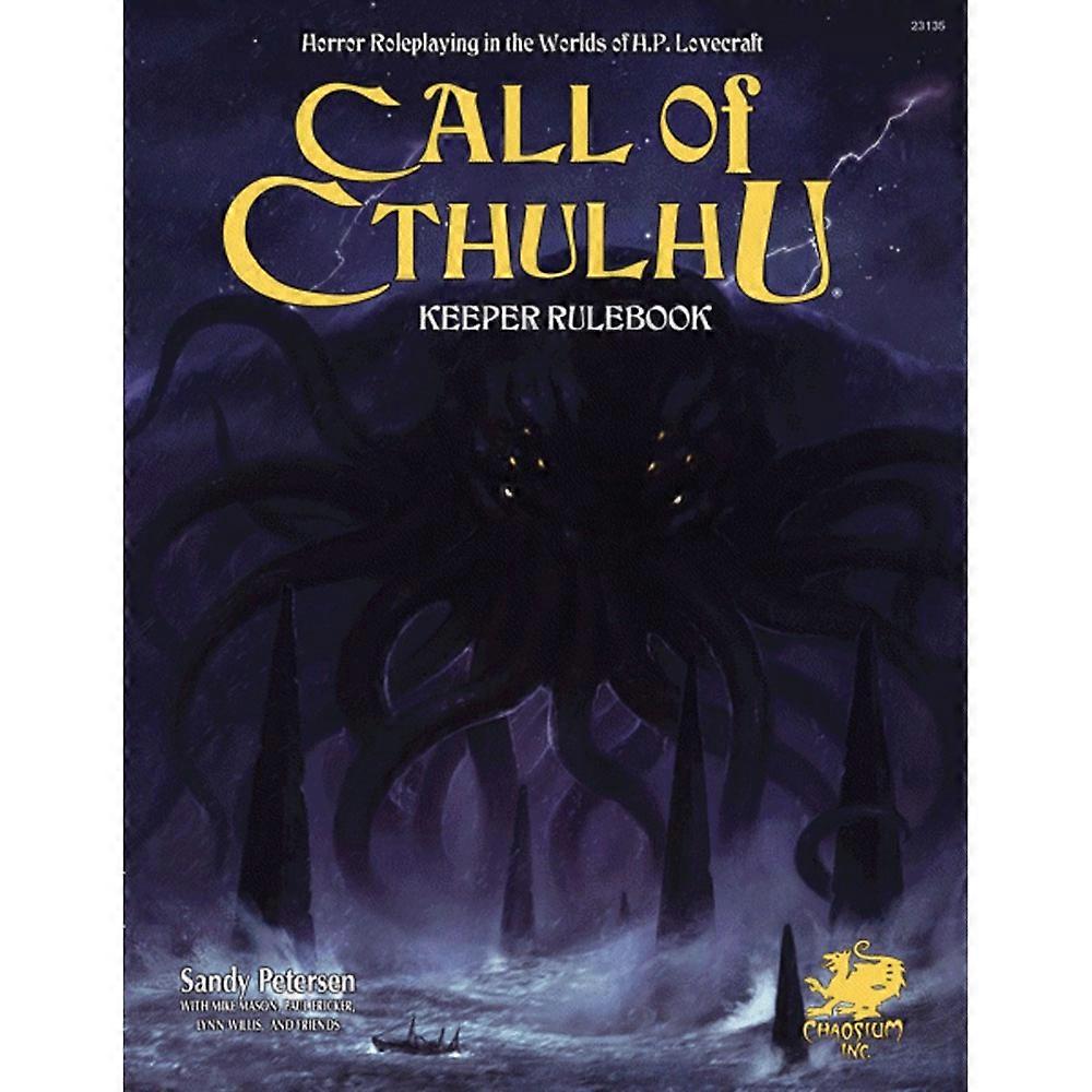 Call of Cthulhu RPG Keeper Rulebook: Horror in the Worlds of H.p. Lovecraft