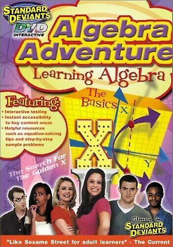 Standard Deviants Algebra Adventure - L DVD - Region 2