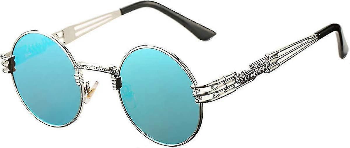 Retro Round Steampunk Sunglasses John Lennon