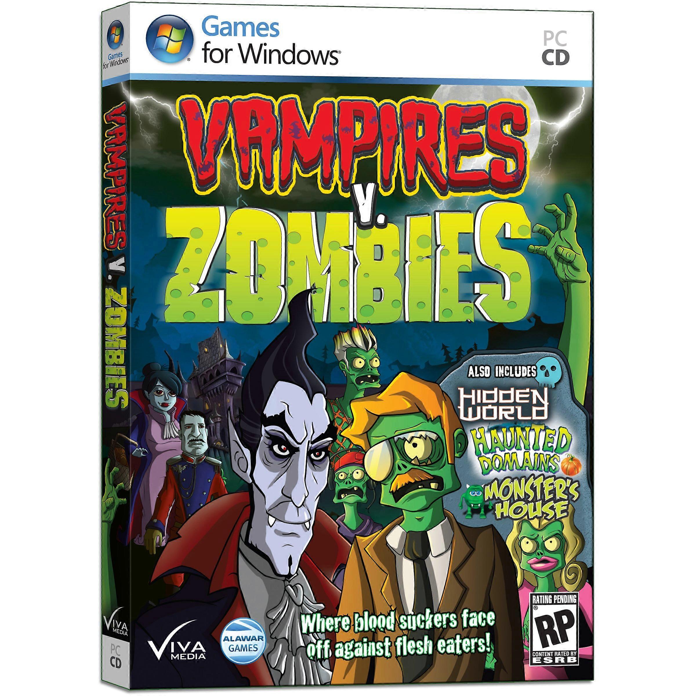 Vampires v. Zombies - Bonus Edition - PC CD - New & Sealed