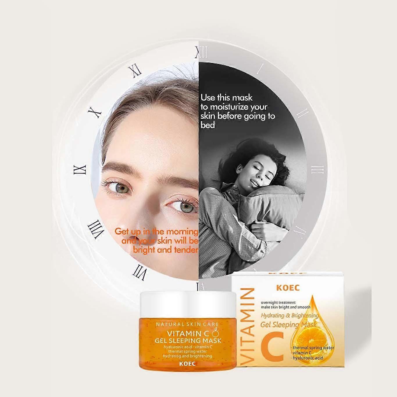 Fuktigt isvatten sovmask Isvatten sovmask