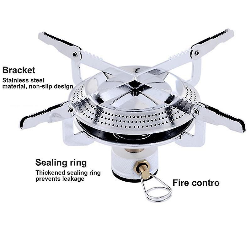 Cuisinière à gaz, brûleur à gaz, 3500w portable pique-nique extérieur